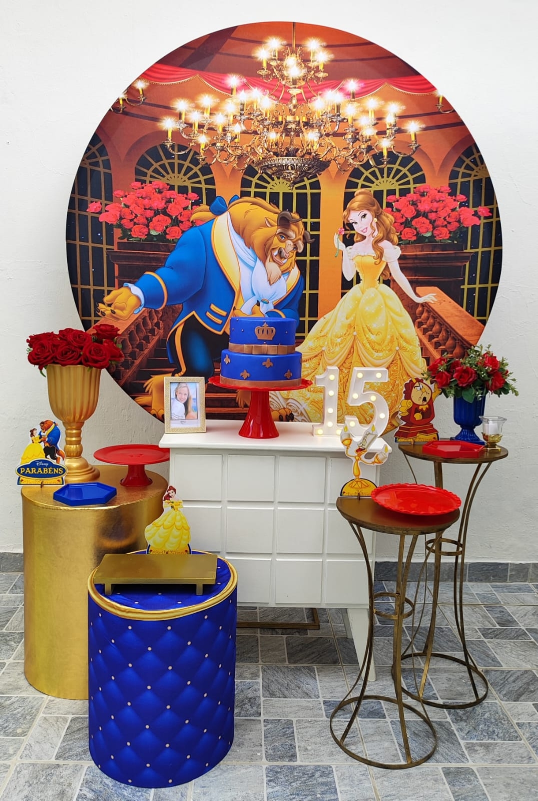 A Bela e a Fera kit Ouro