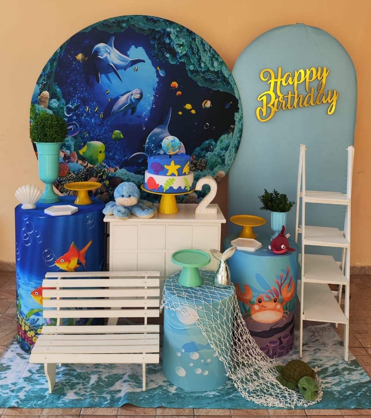 Fundo do Mar Menino Kit Diamante