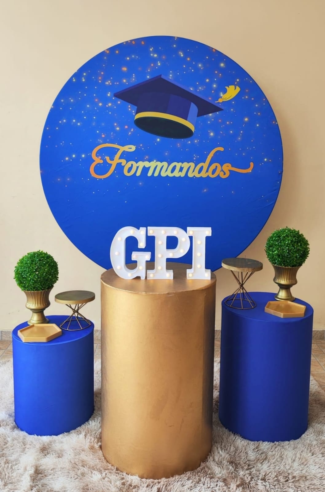 Formatura Capa Azul Kit Prata