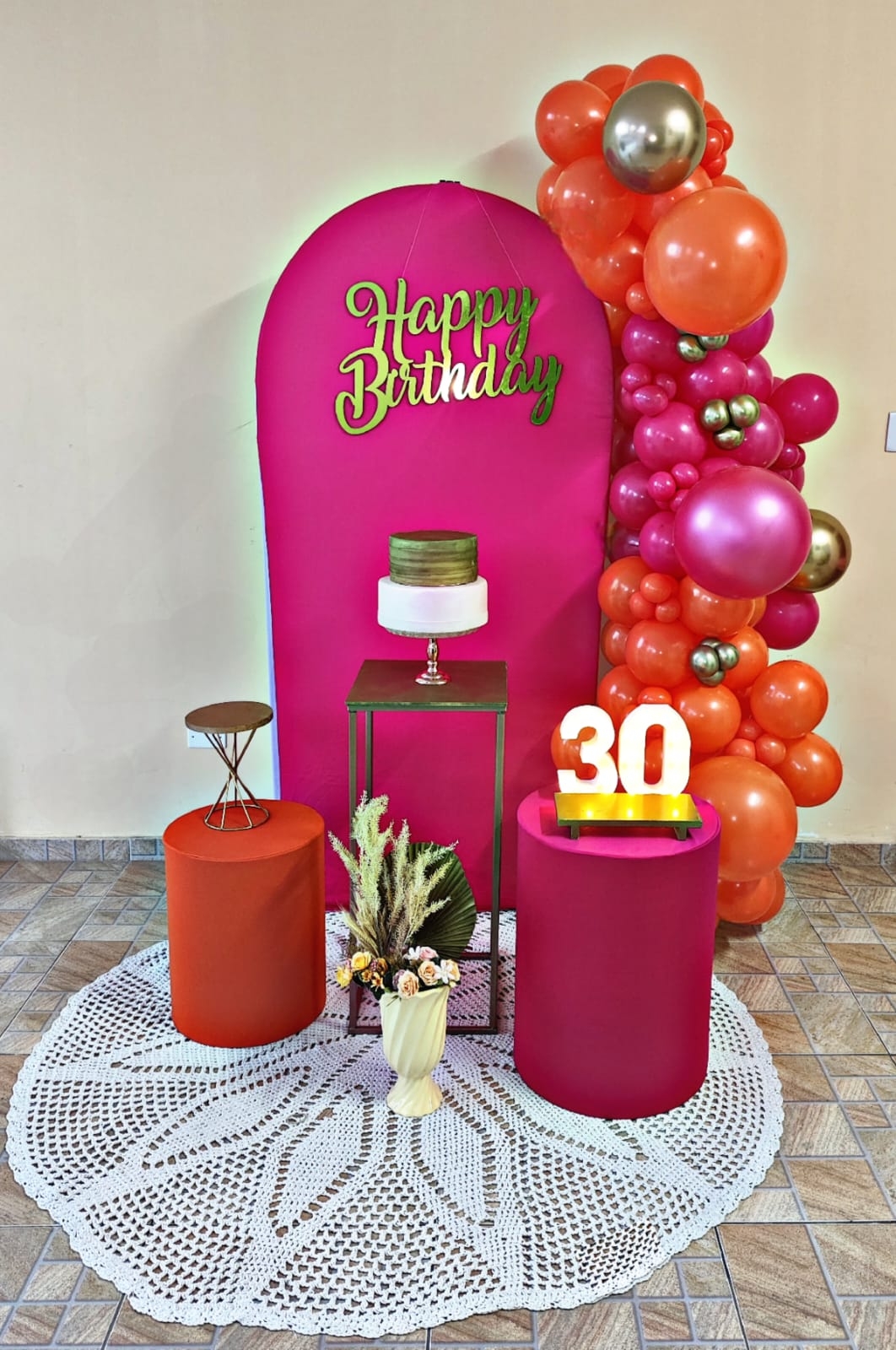 Pink e Laranja Kit Ouro 