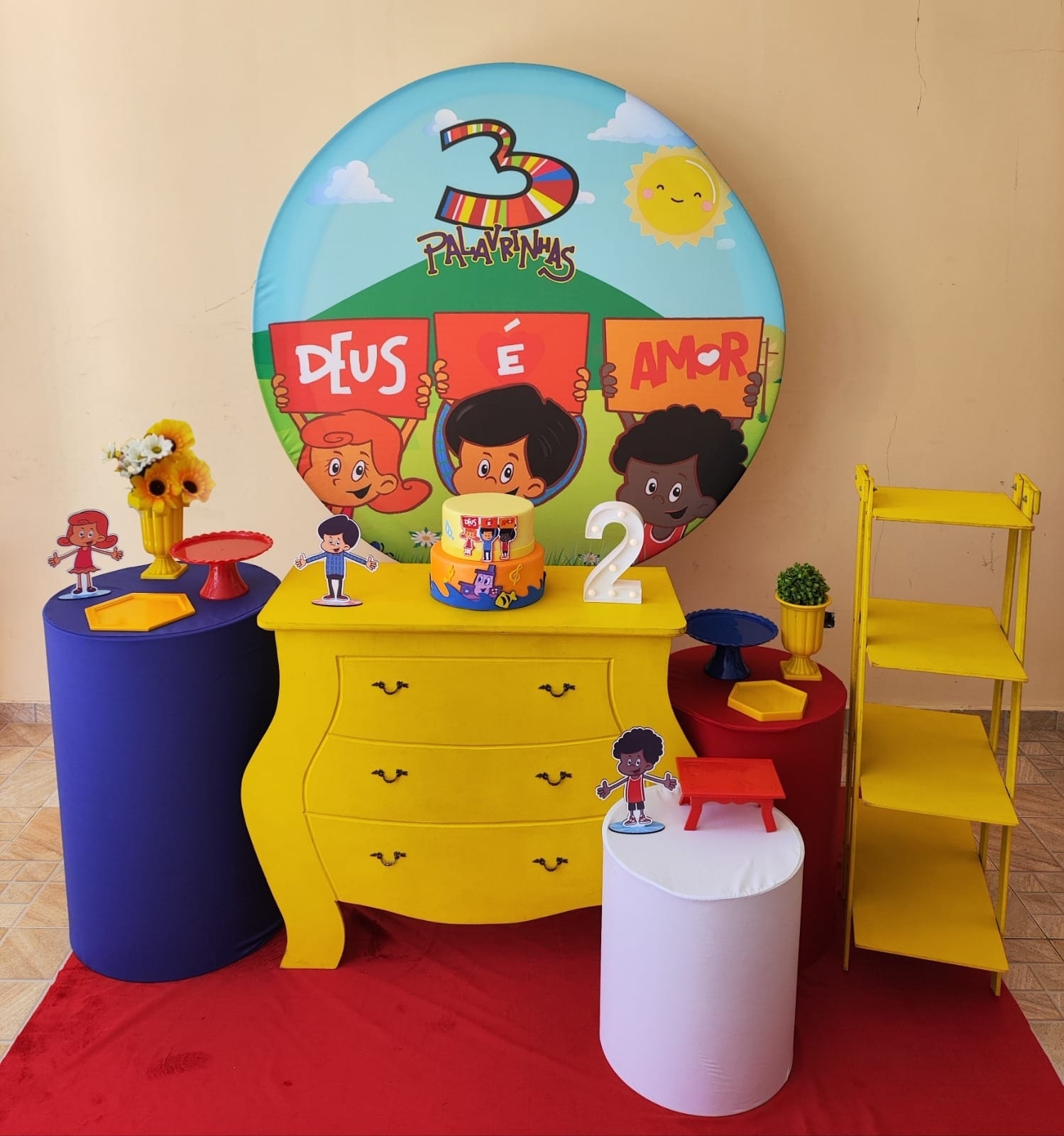 3 palavrinhas Menina Kit Ouro