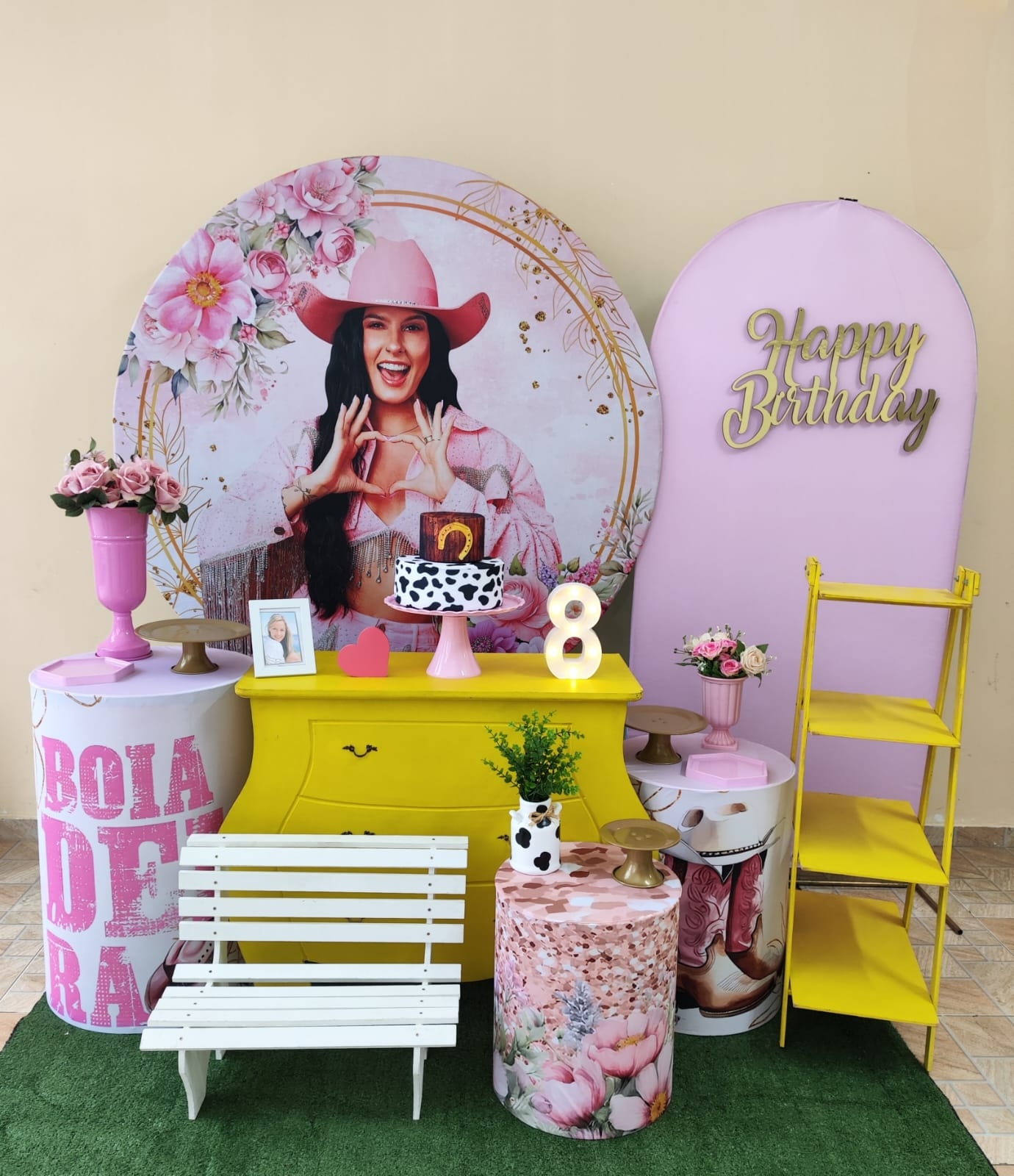 Ana Castela Capa Rosa Kit Diamante