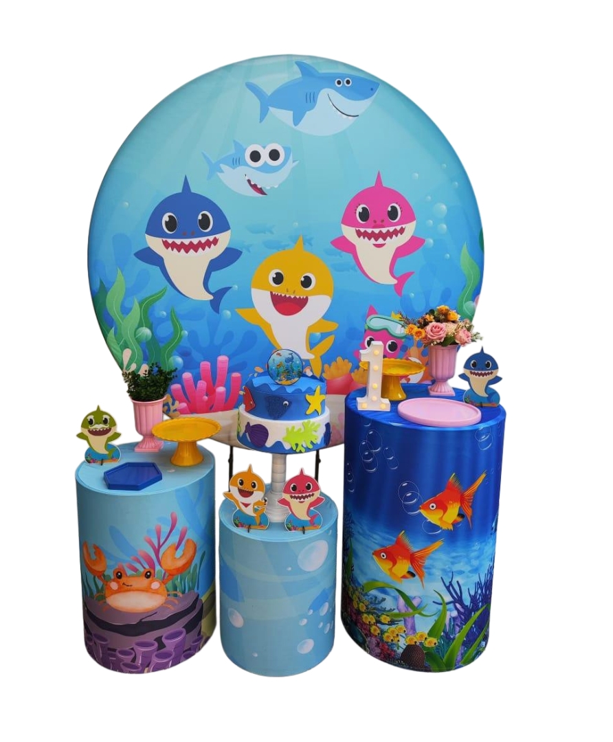 Baby Shark Menina Kit Bronze I