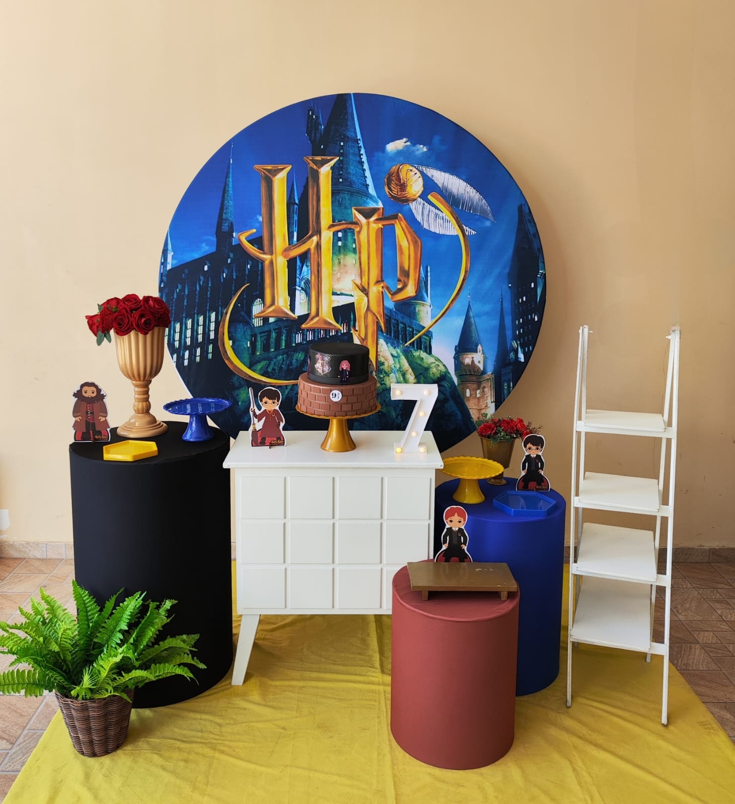 Harry Potter Menina Kit Ouro