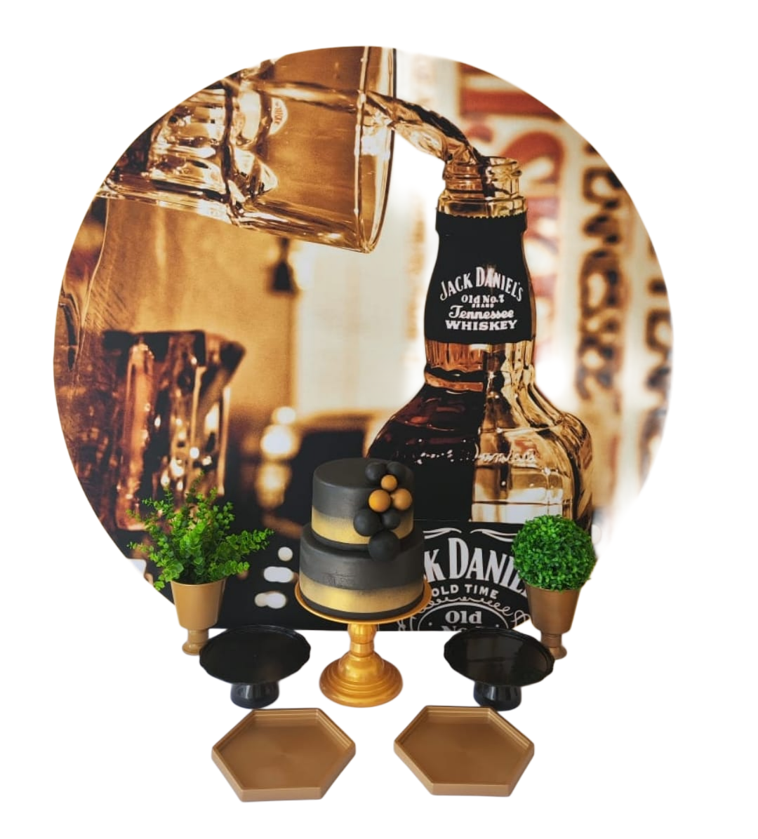Jack Daniel's Masculino Kit Bronze