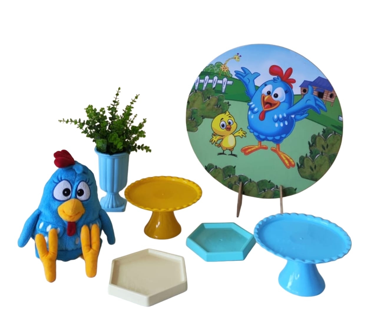 Galinha Pintadinha Menino Mini Kit