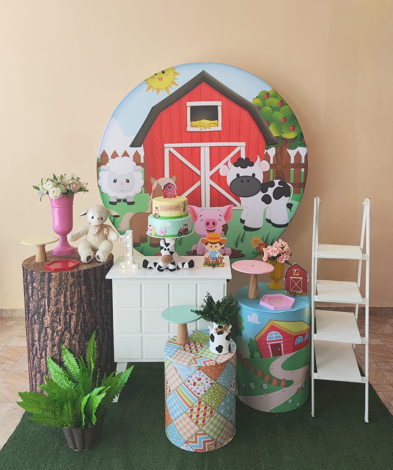 Fazendinha Menina Kit Ouro