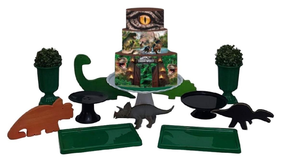 Dinossauro Jurassic Word  Kit Cantinho