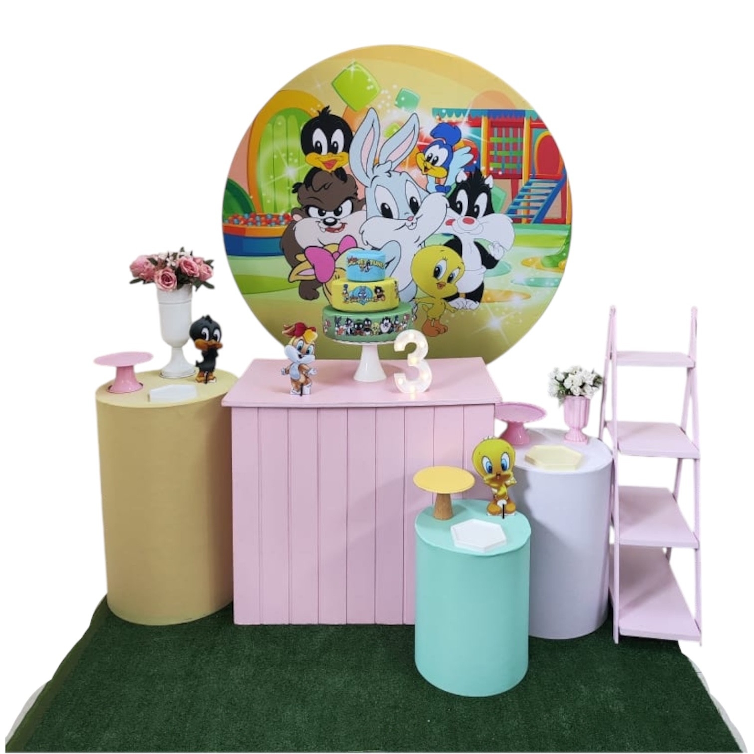 Looney Tunes Menina Kit Ouro