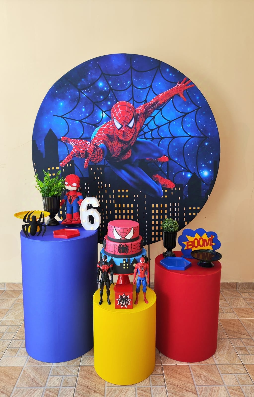 Homem Aranha Kit Bronze