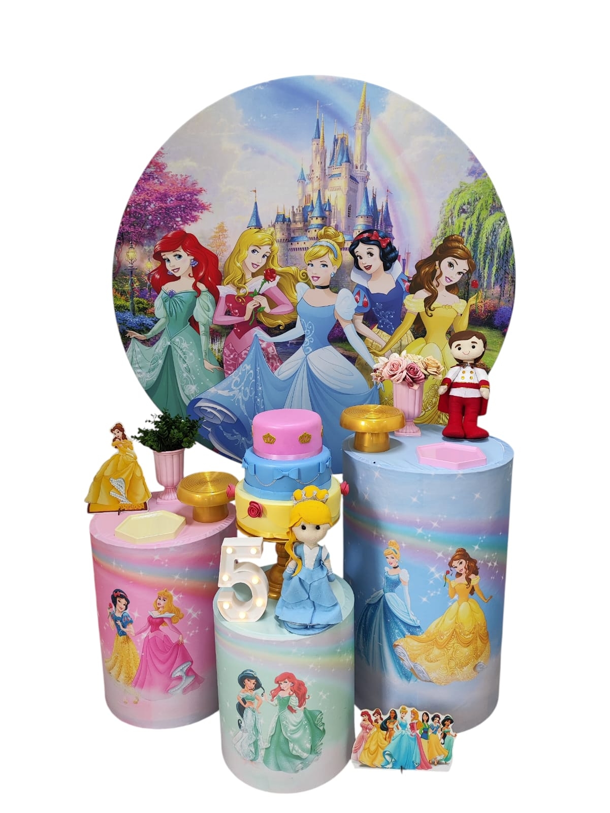 Princesas da Disney Kit Prata
