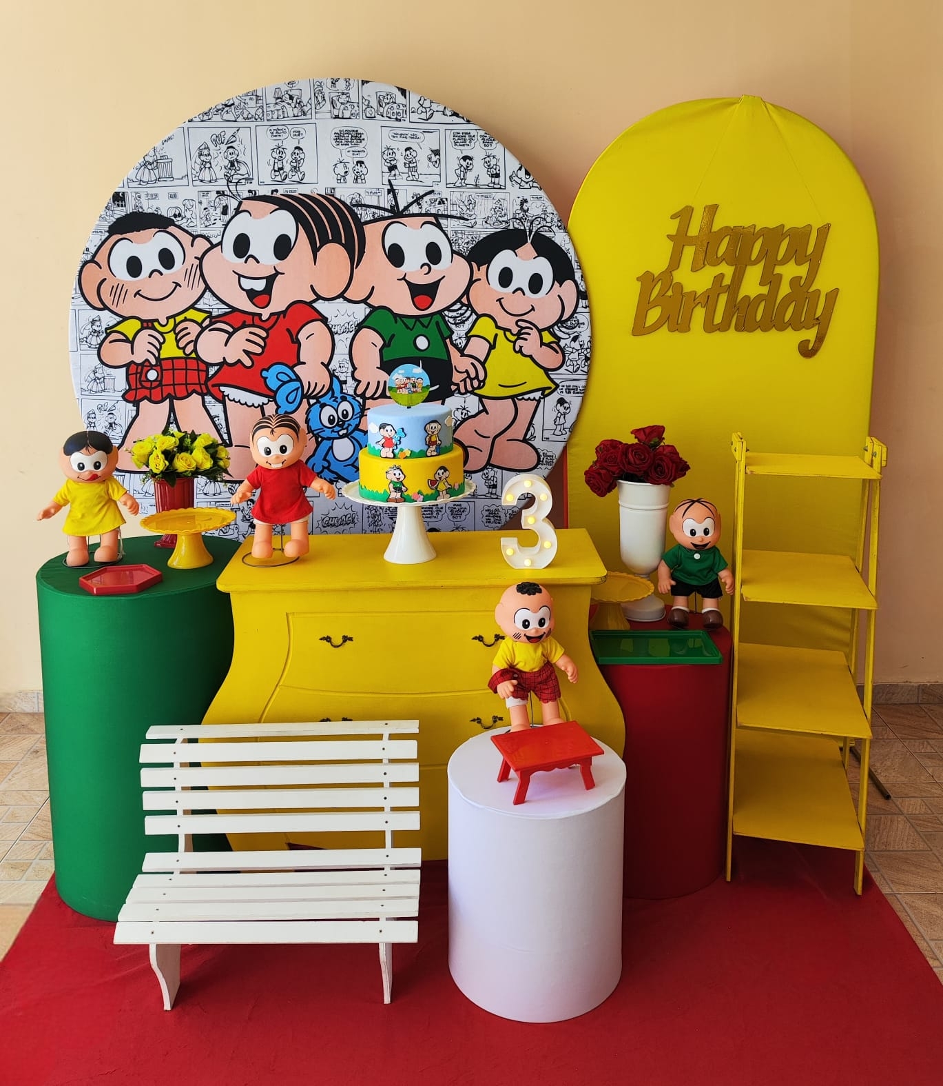 Turma da Mônica Menina Kit Diamante