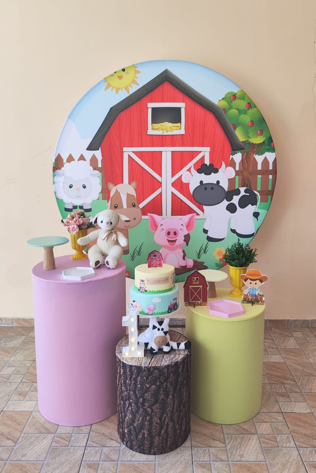 Fazendinha Menina Kit Bronze II