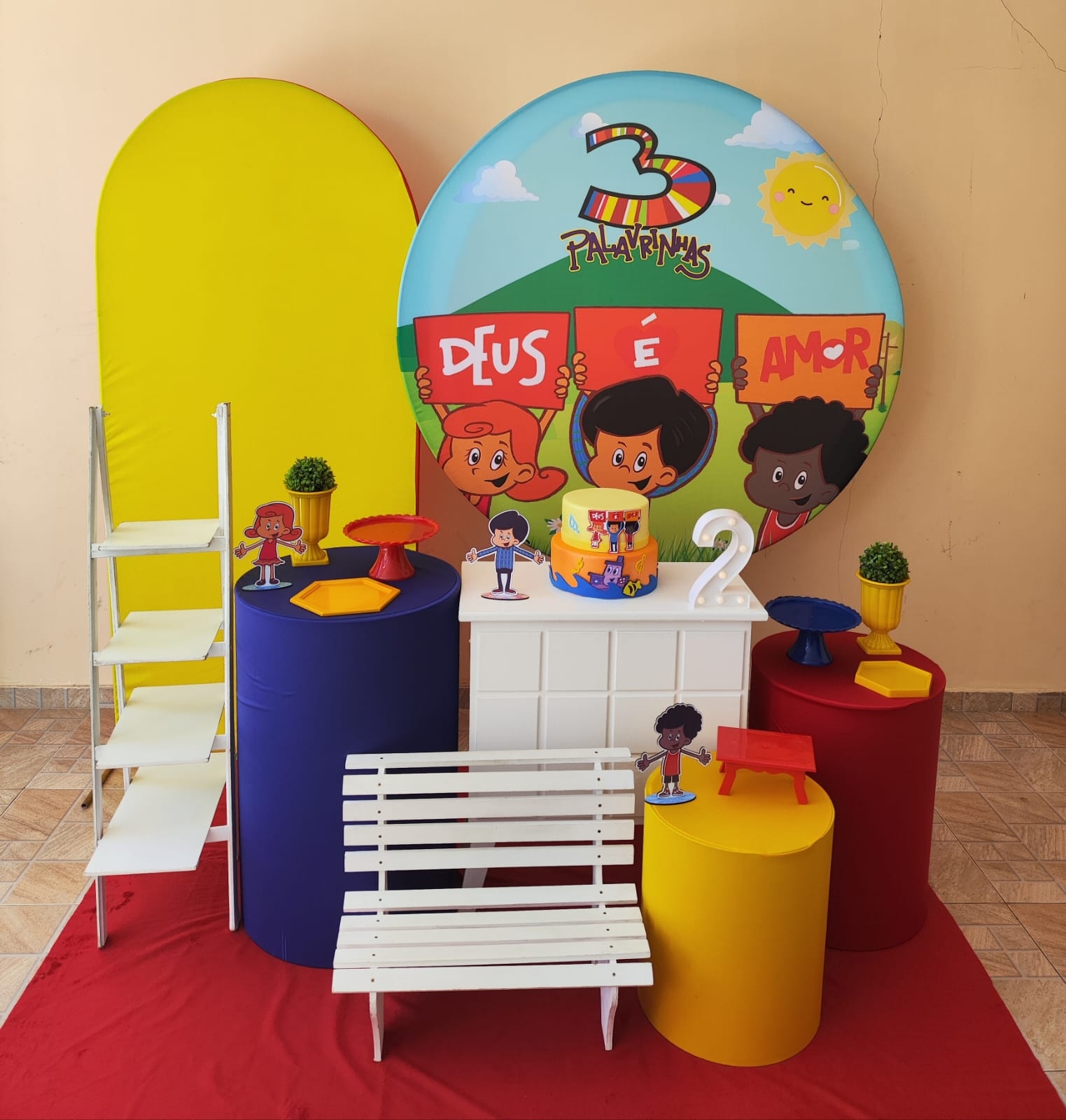 3 palavrinhas  Menino Kit Diamante