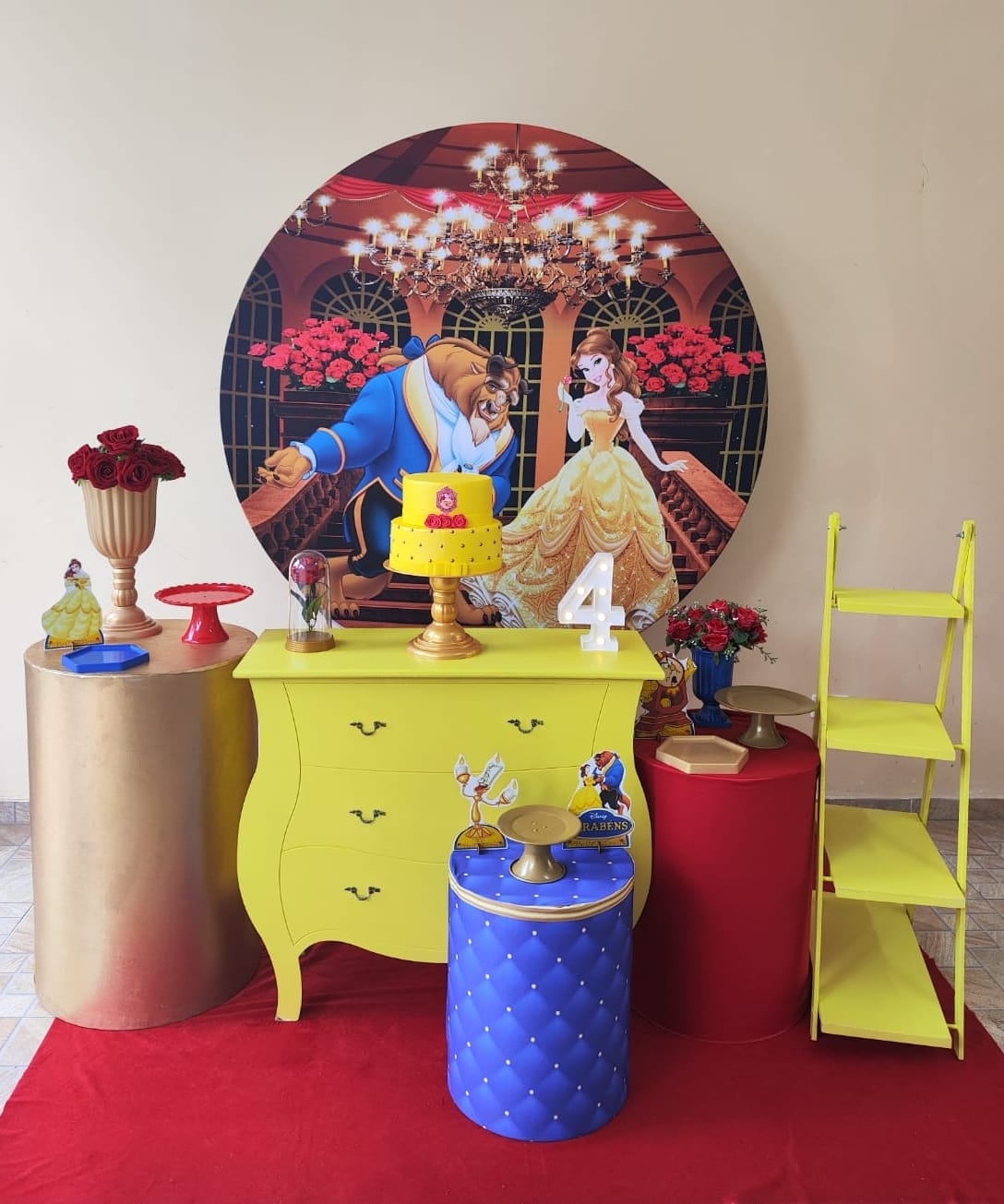 A Bela e a Fera kit Ouro