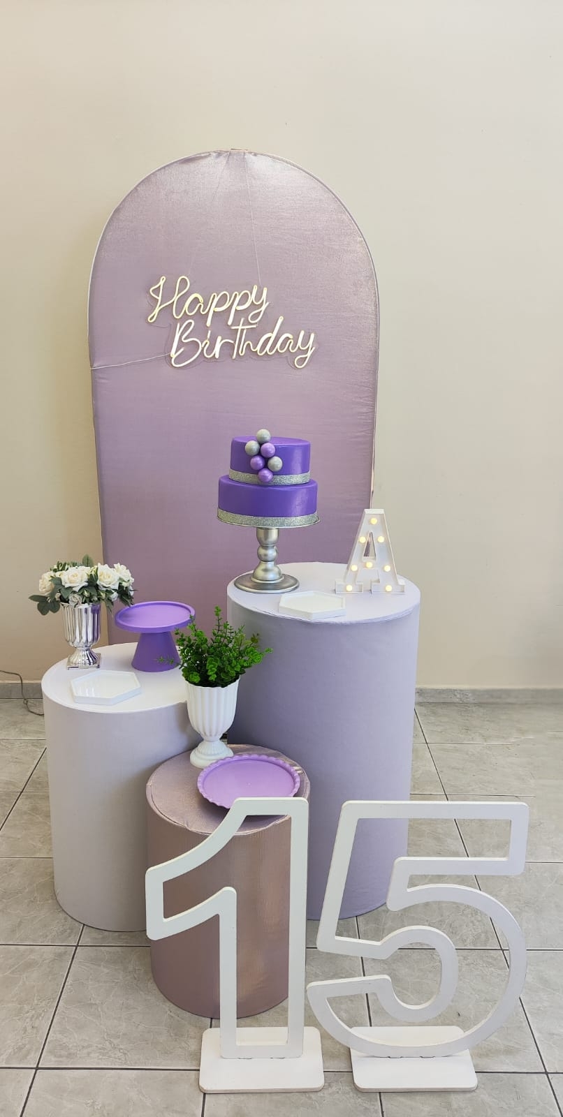 Romano lilas Brilho Kit Ouro