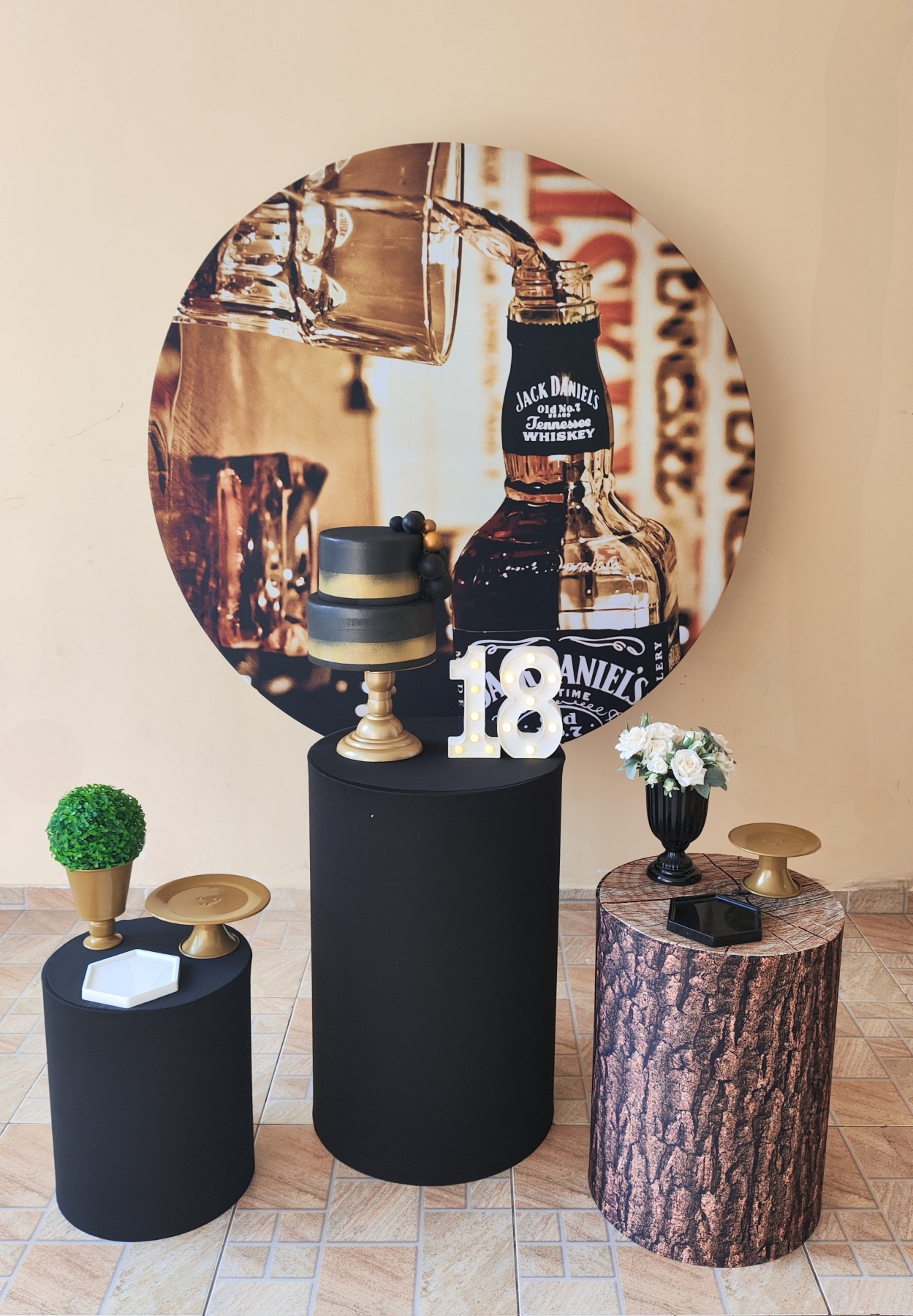 Jack Daniel's Feminino Kit Prata