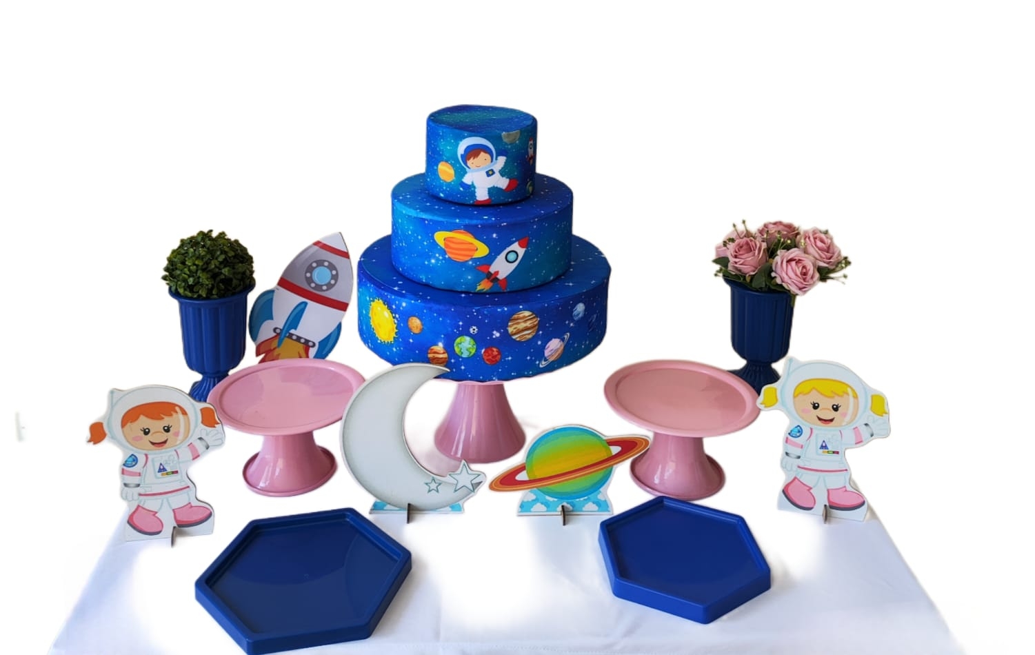 Astronauta Menina Cantinho 