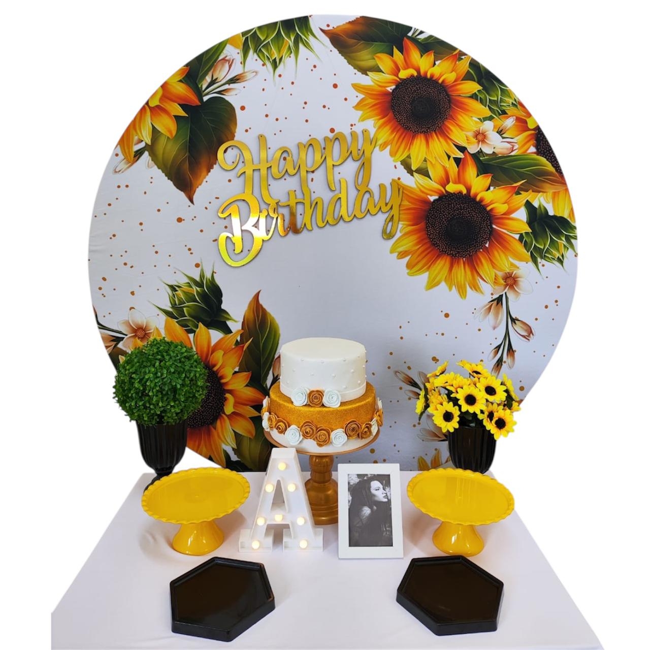 Girassol Capa Branca Kit Bronze 