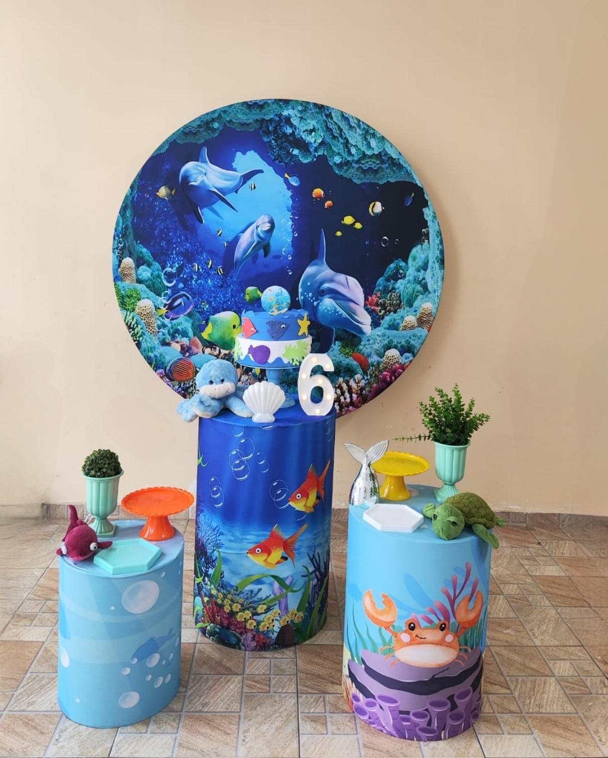 Fundo do Mar Menino Kit Prata