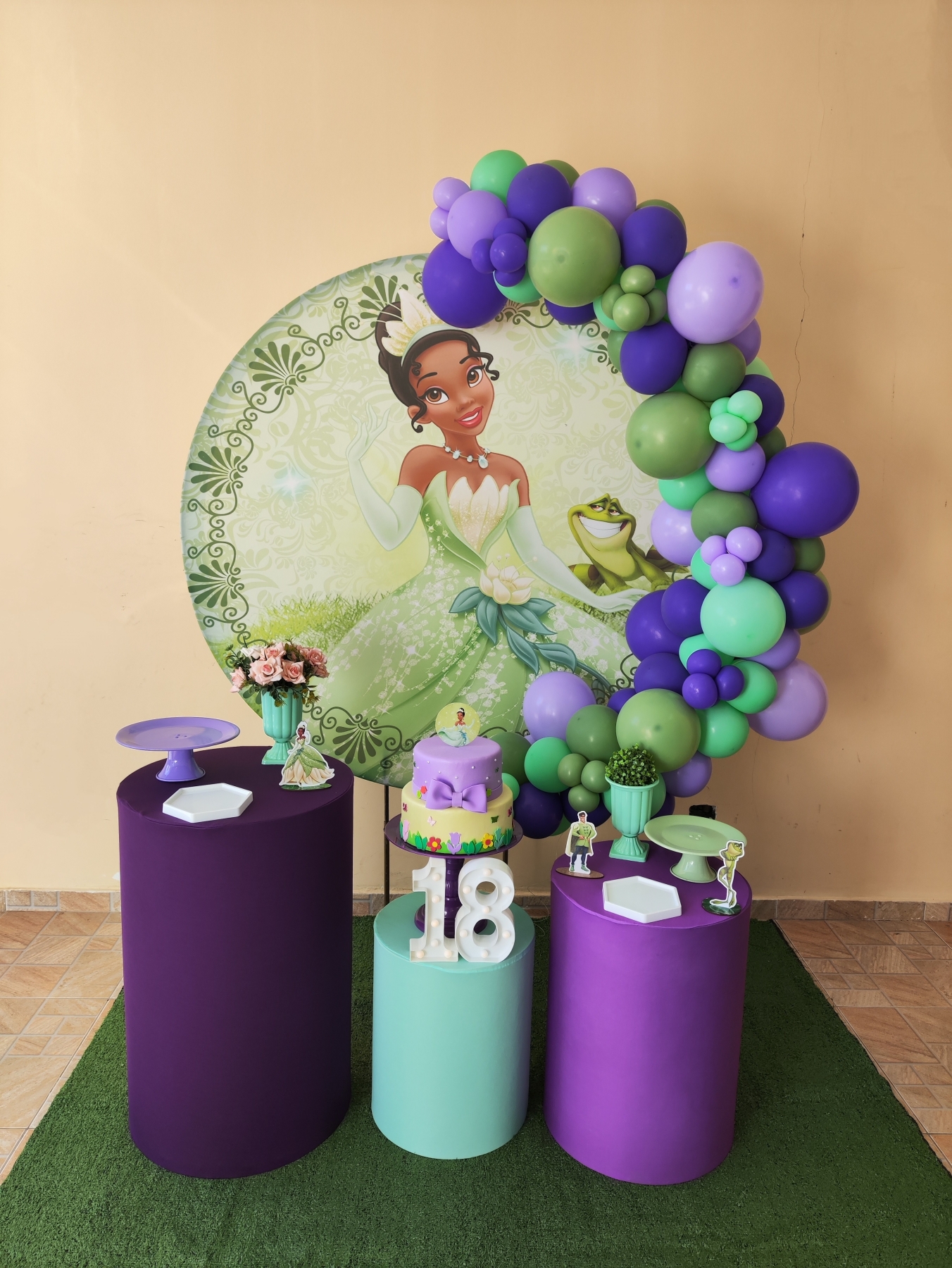 Princesa Tiana e o Sapo Kit Bronze II