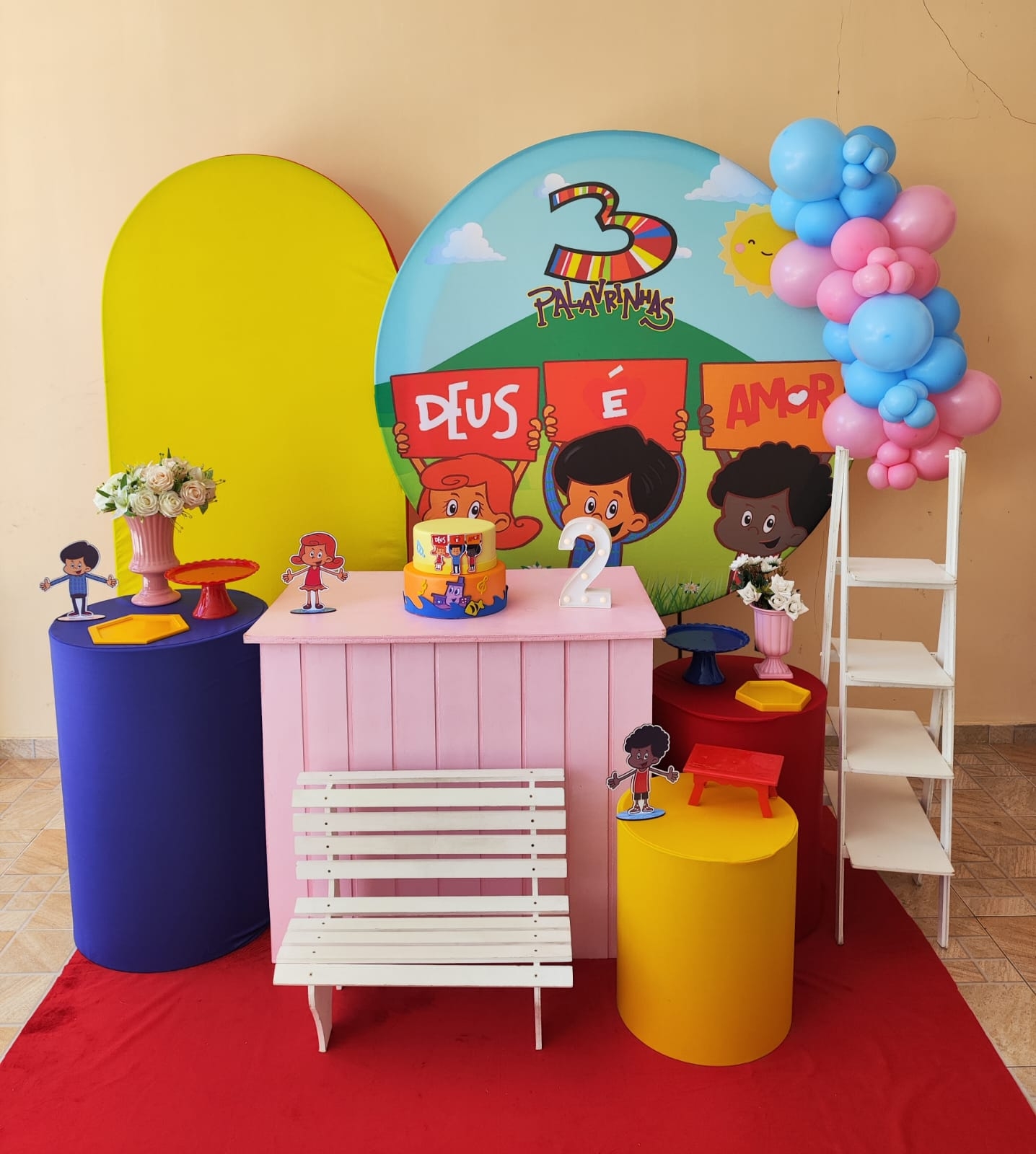 3 palavrinhas Menina Kit Diamante