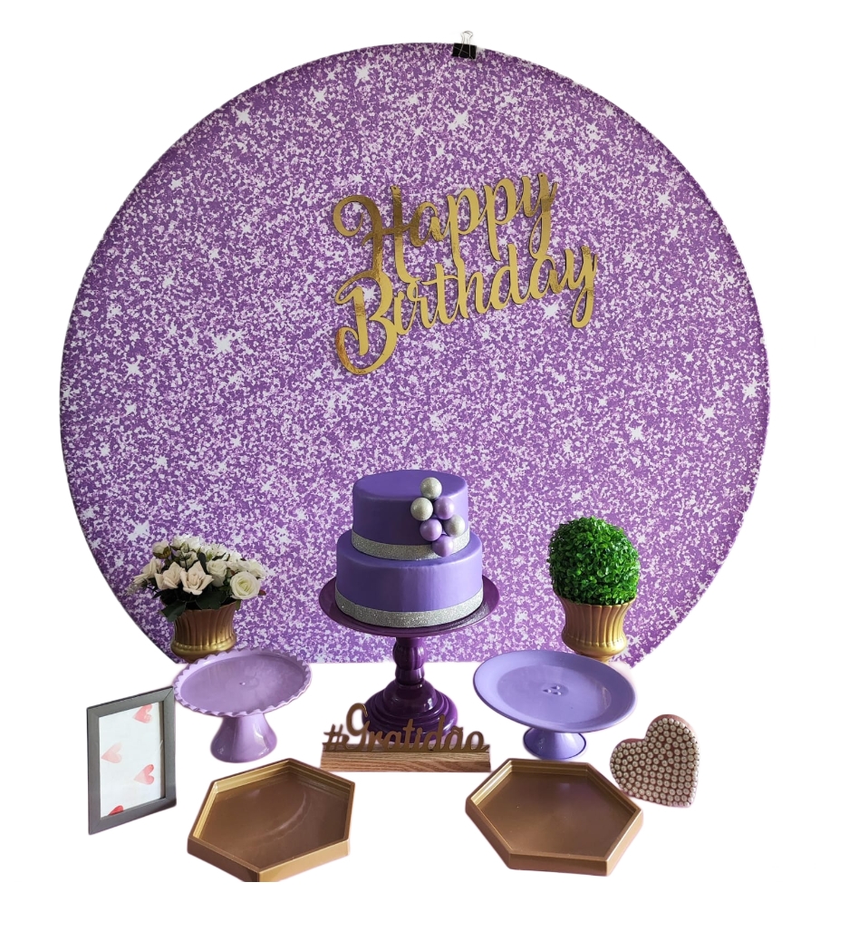 Glitter lilas Kit Bronze I