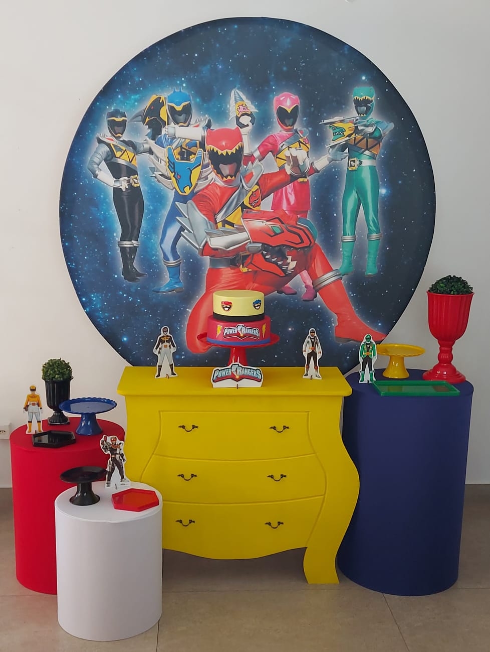 Power Rangers Kit Ouro