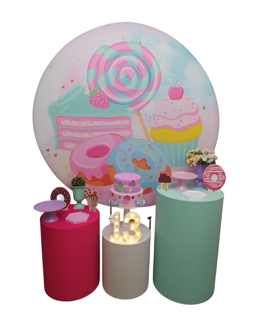 Doces Menina Kit Bronze I