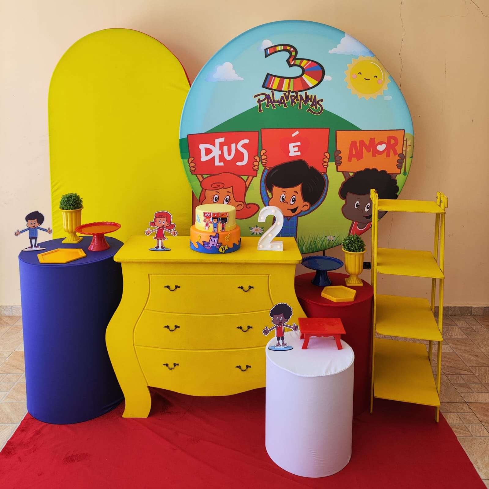 3 palavrinhas Menino Kit Diamante