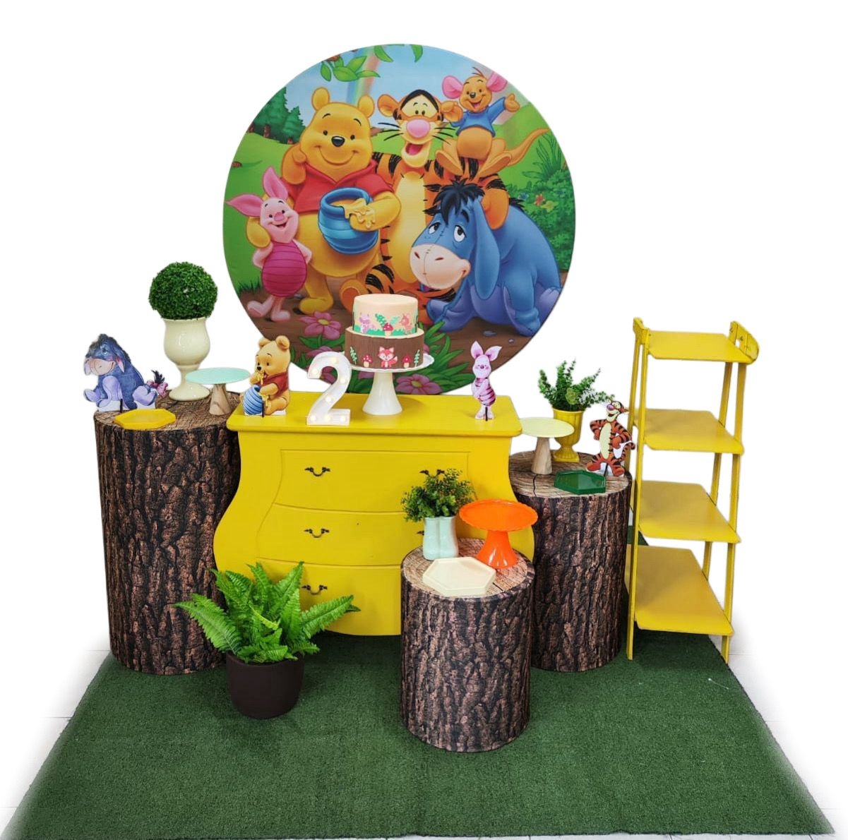 Ursinho Pooh Kit Ouro 