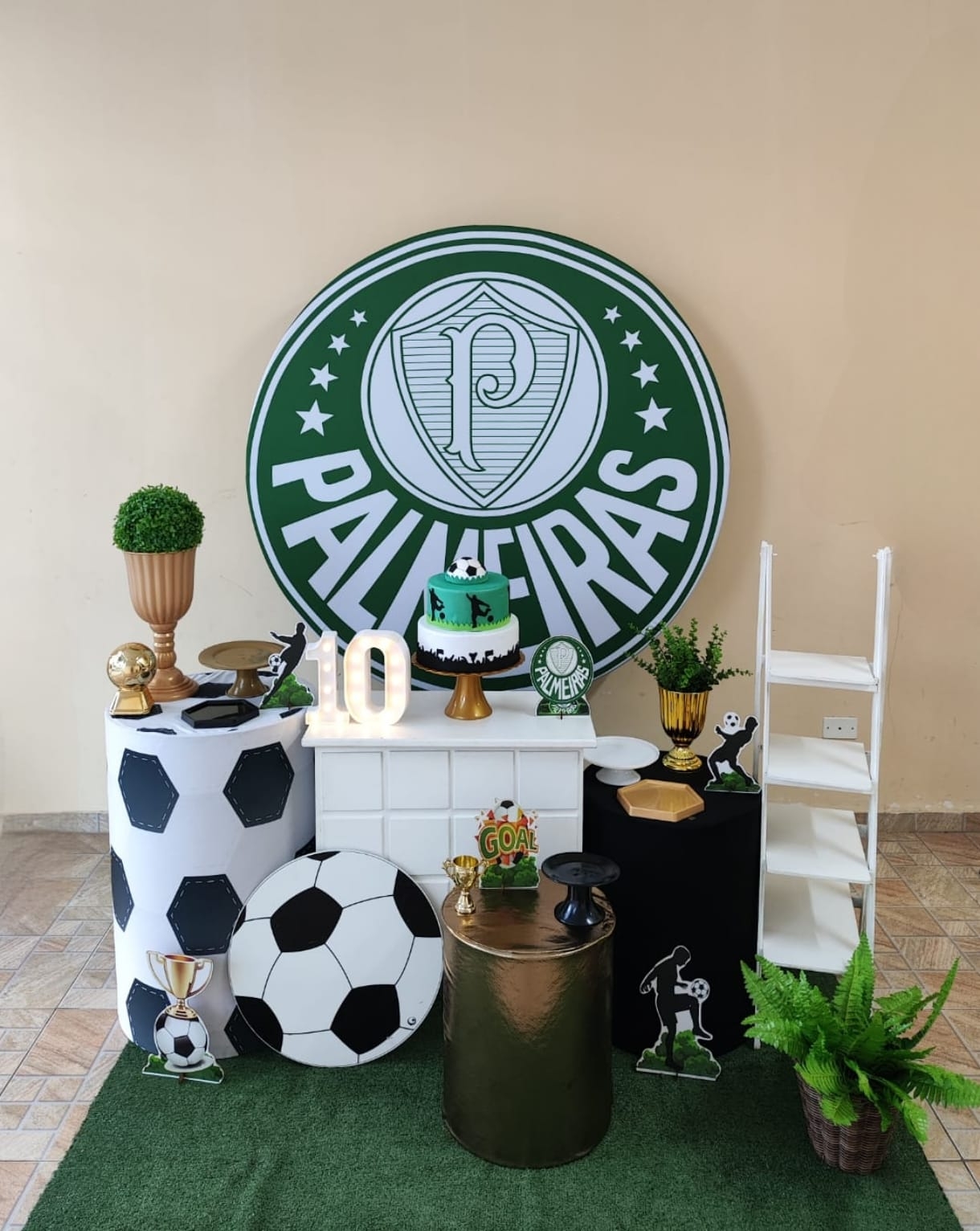 Palmeiras Kit Bronze