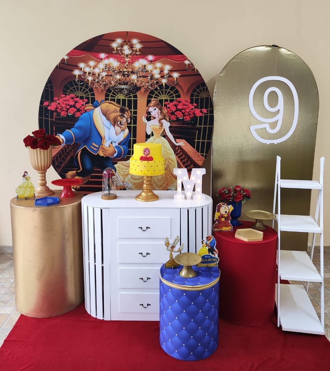 A Bela e a Fera kit Diamante