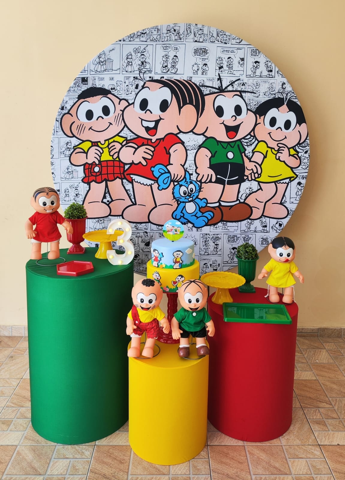 Turma da Mônica Menino Kit Bronze II