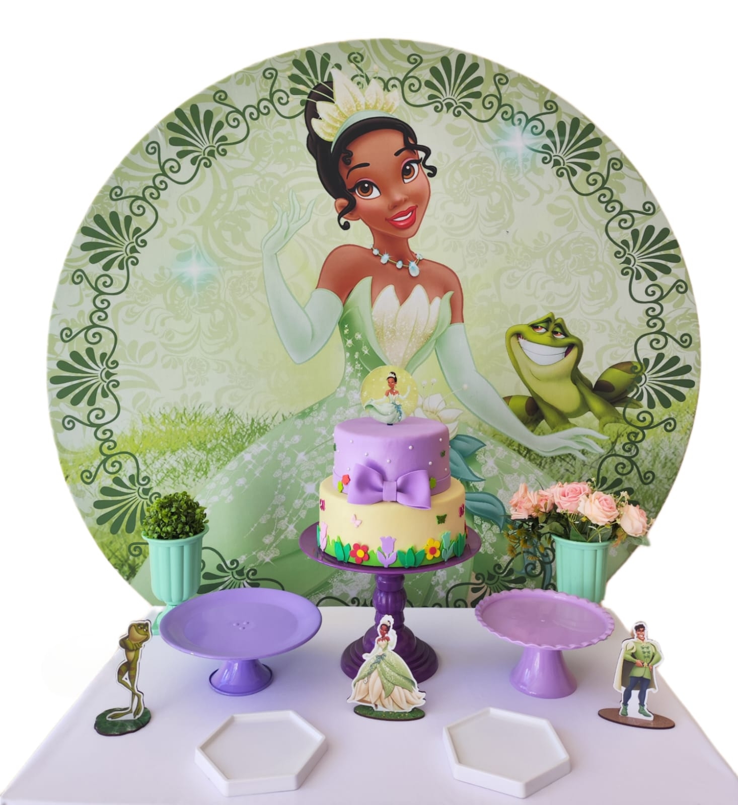 Princesa Tiana e o Sapo Kit Bronze