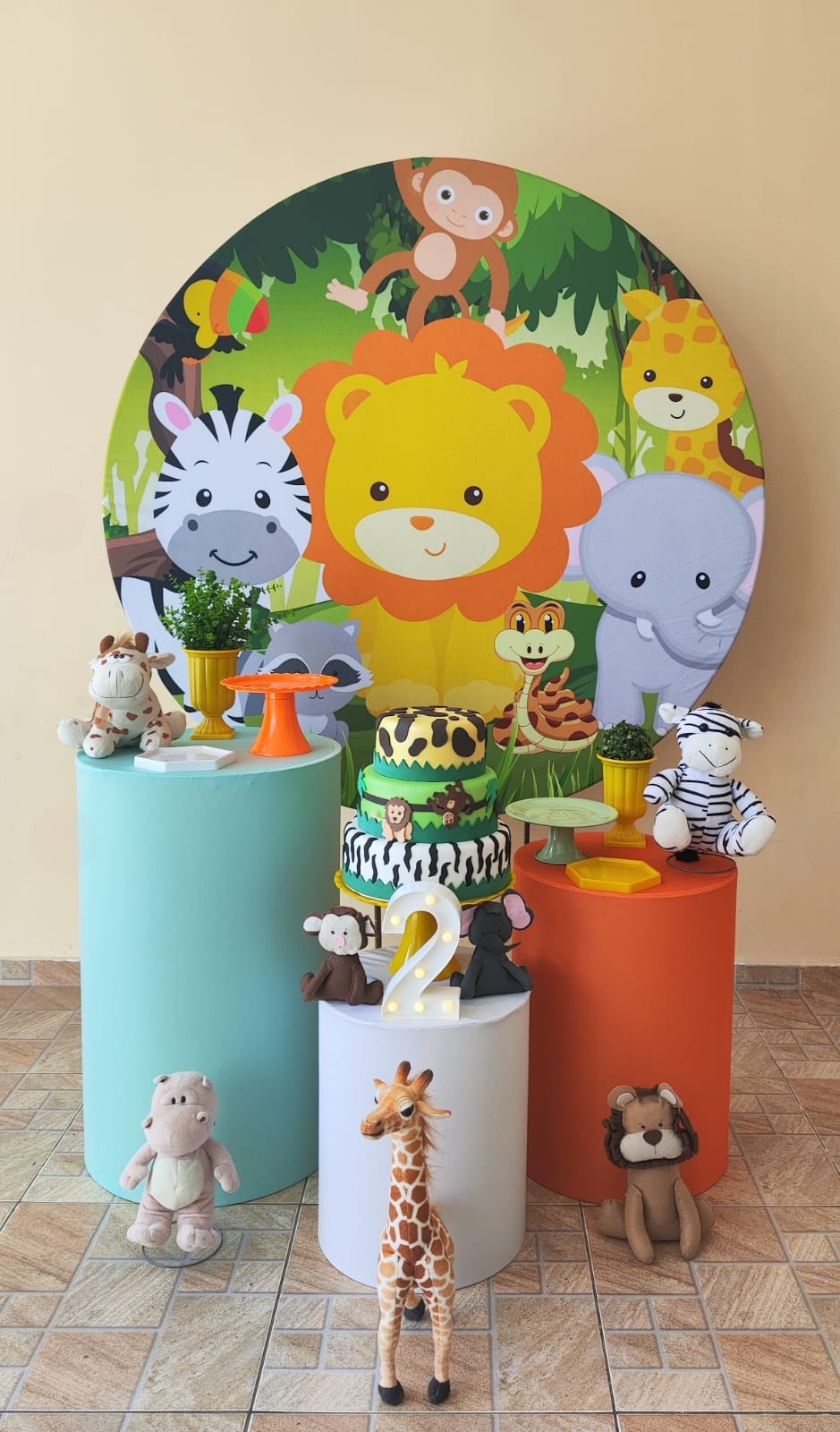 Safari Capa Laranja Menino KitBronze II