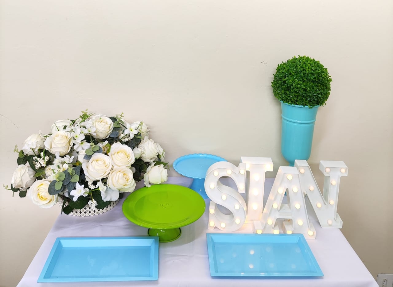 Kit Cantinho Azul e Verde