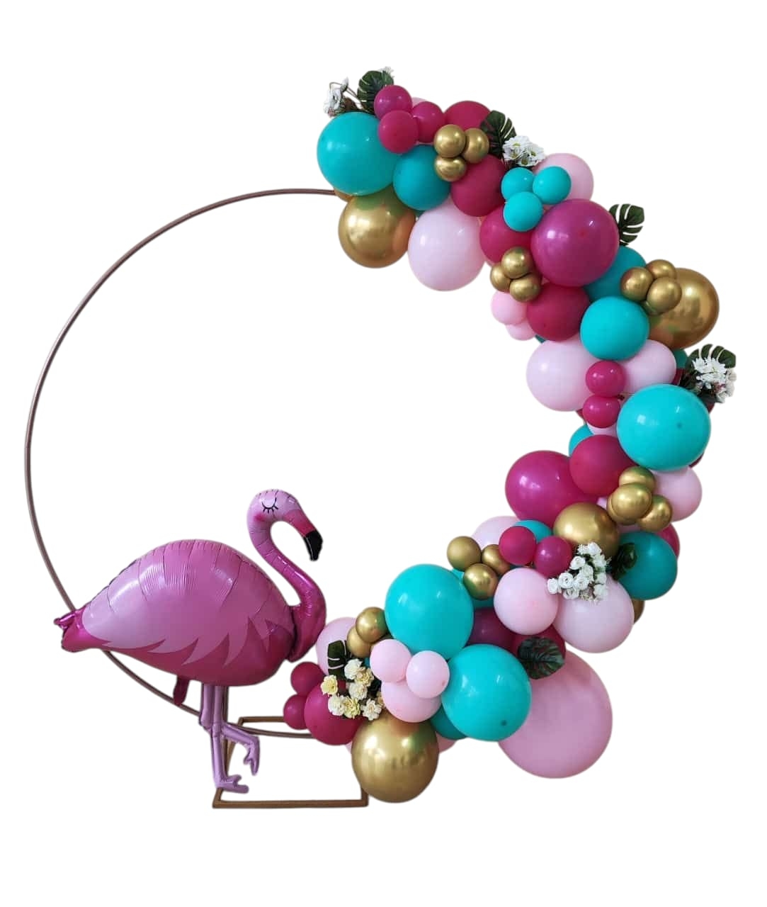 Flamingo / Tropical  Arco de bexigas GG