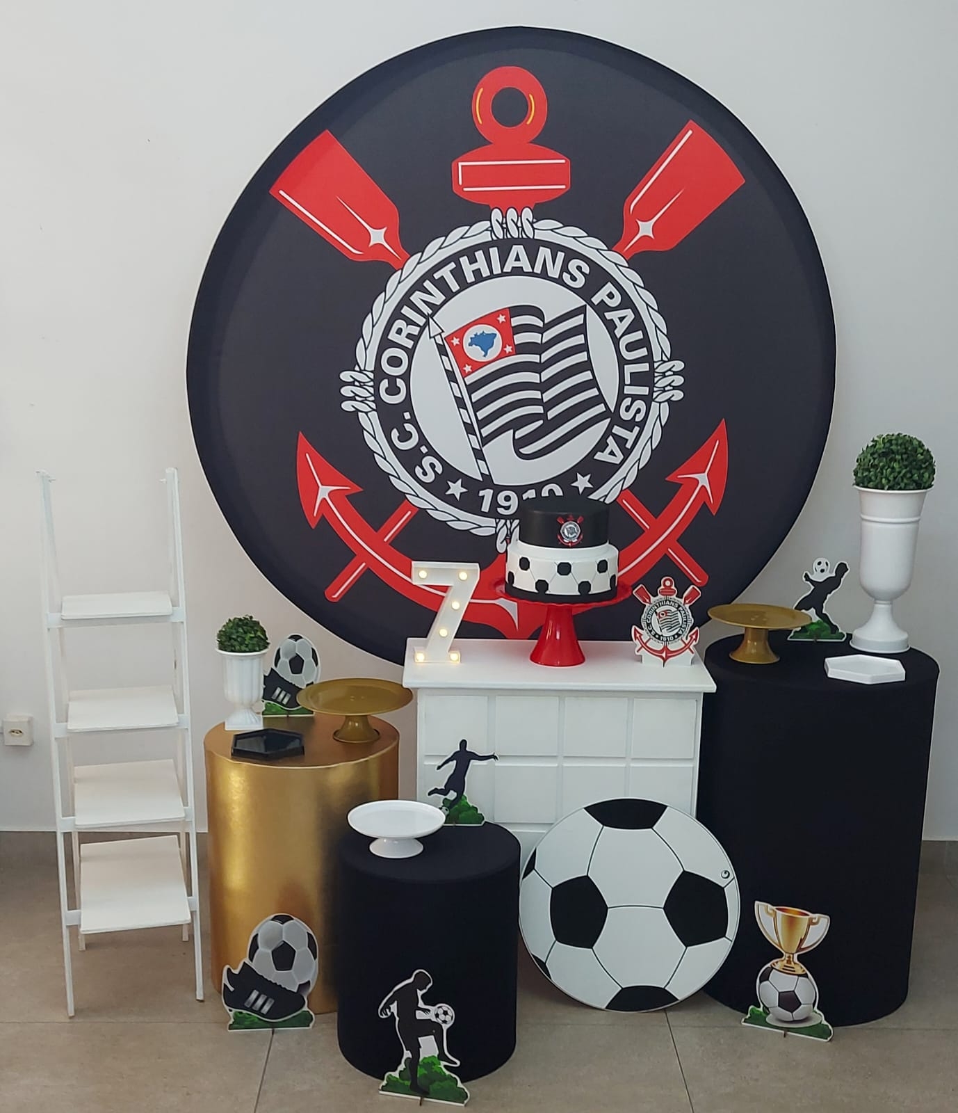 Futebol Corinthians Kit Ouro