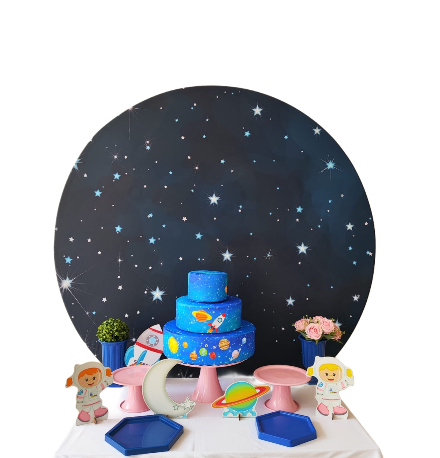  Galáxia / Astronauta Menina Kit Bronze