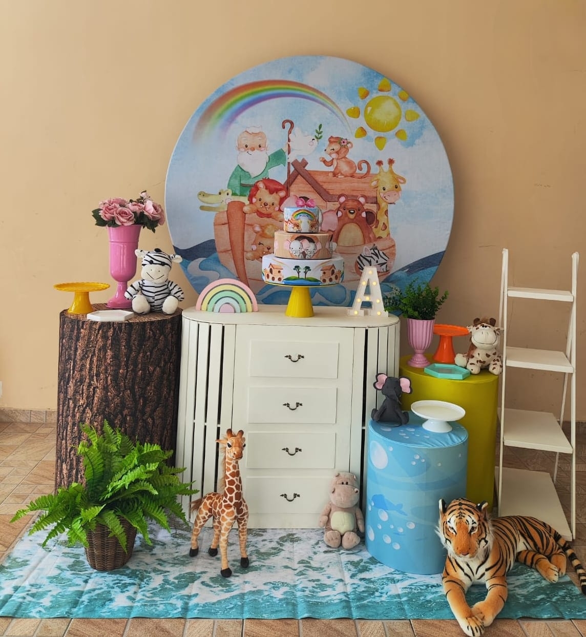 Arca de Noé Menina Kit Ouro