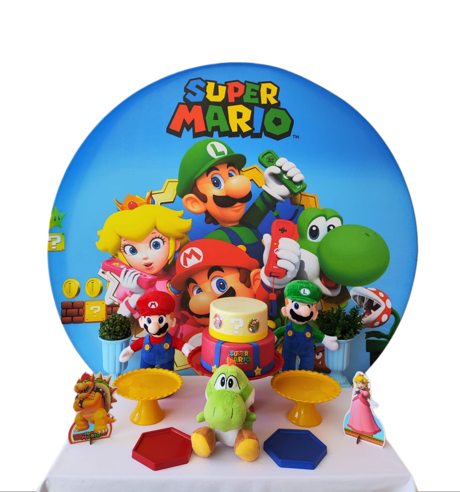 Mario Bros Menino Kit Bronze