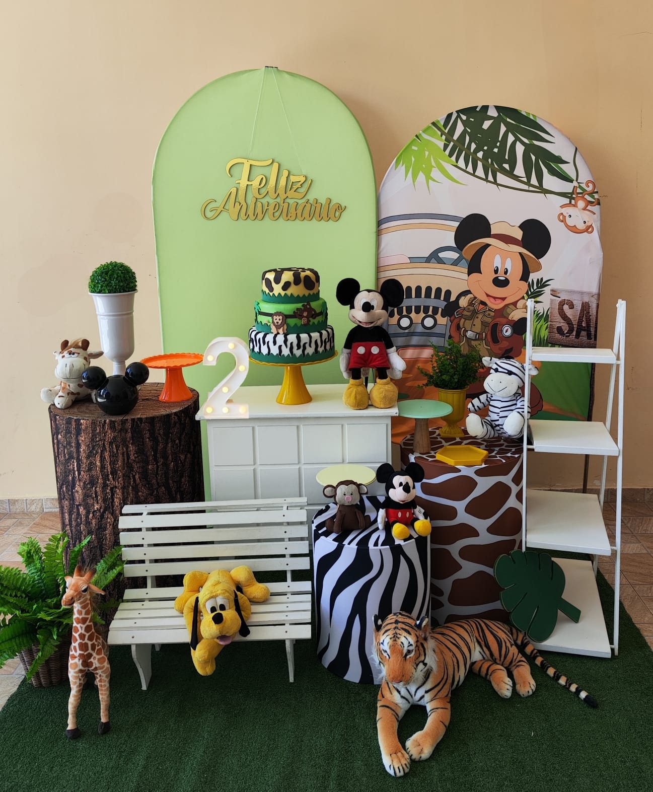 Mickey Safari Kit Diamante 