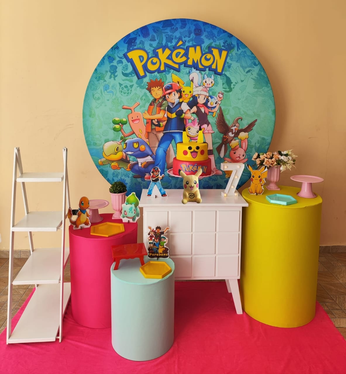 Pokemon Menina Kit Ouro