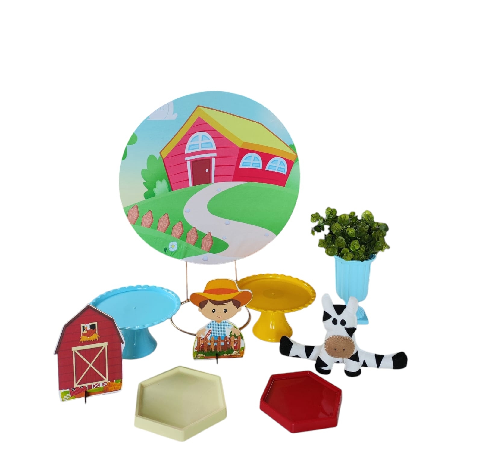 Fazendinha Menino Mini Kit