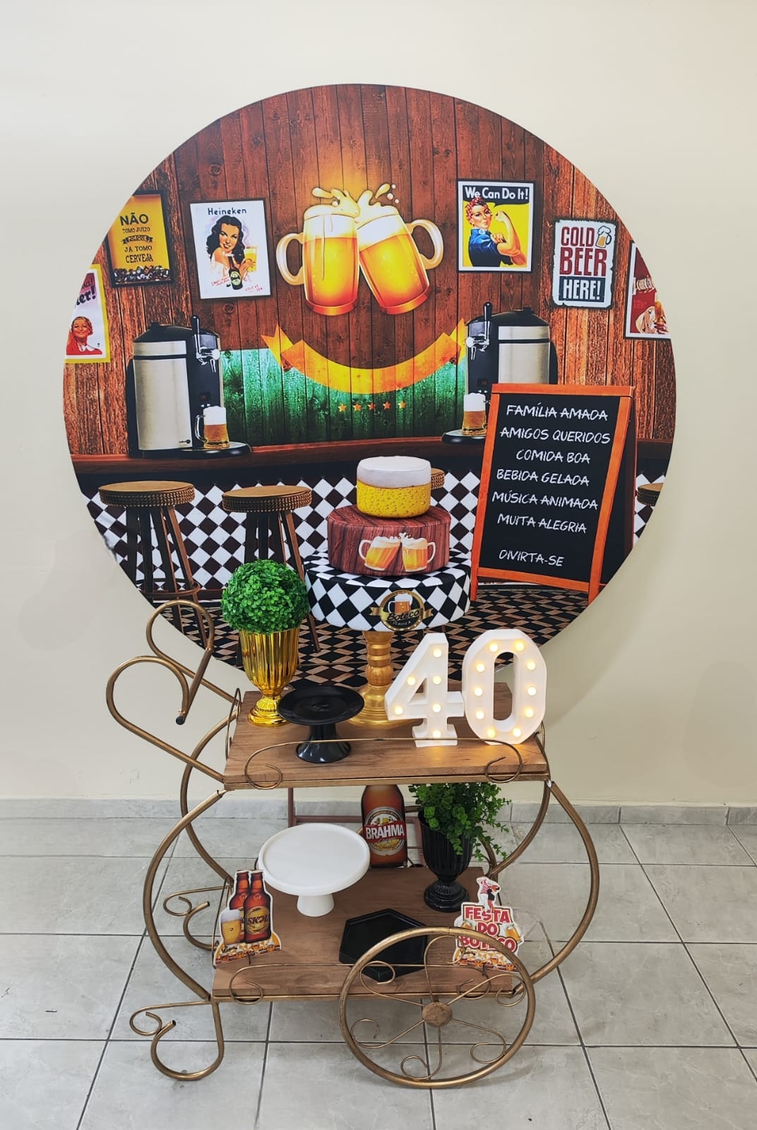 Boteco Kit Carrinho III