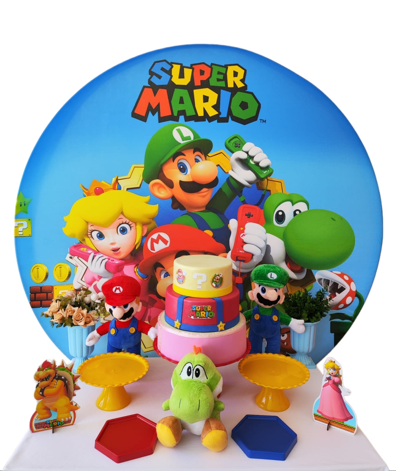 Mario Bros Menina Kit Bronze 