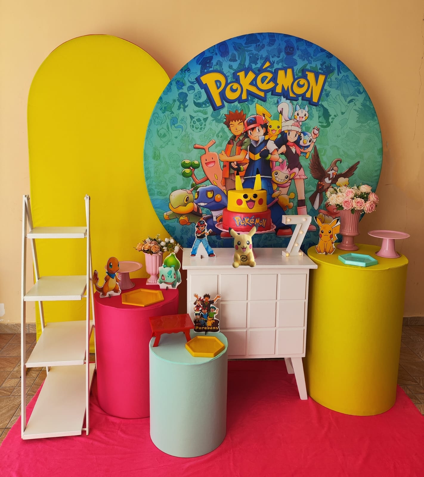 Pokemon Menina Kit Diamante