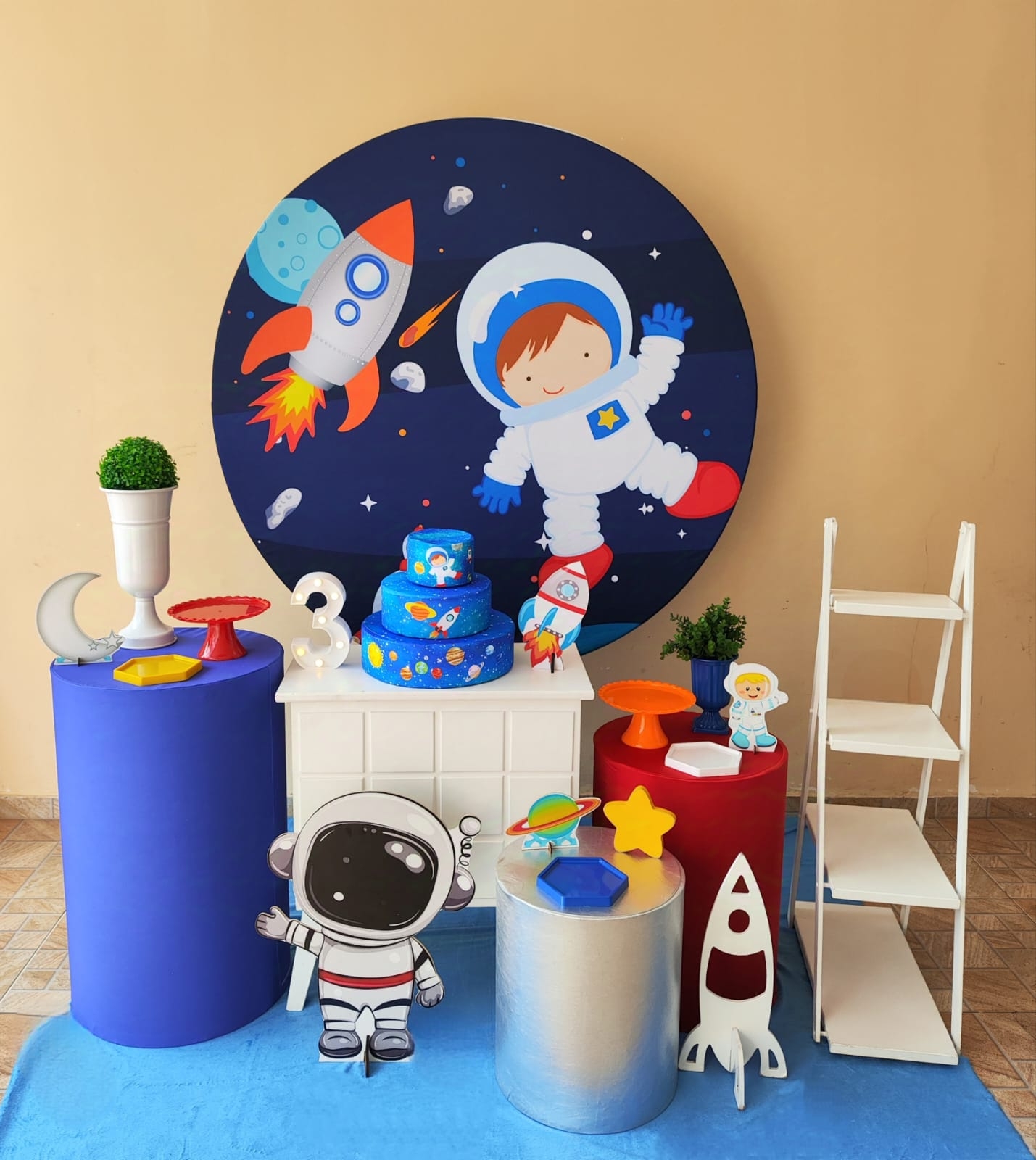 Astronauta Menino Kit Ouro 