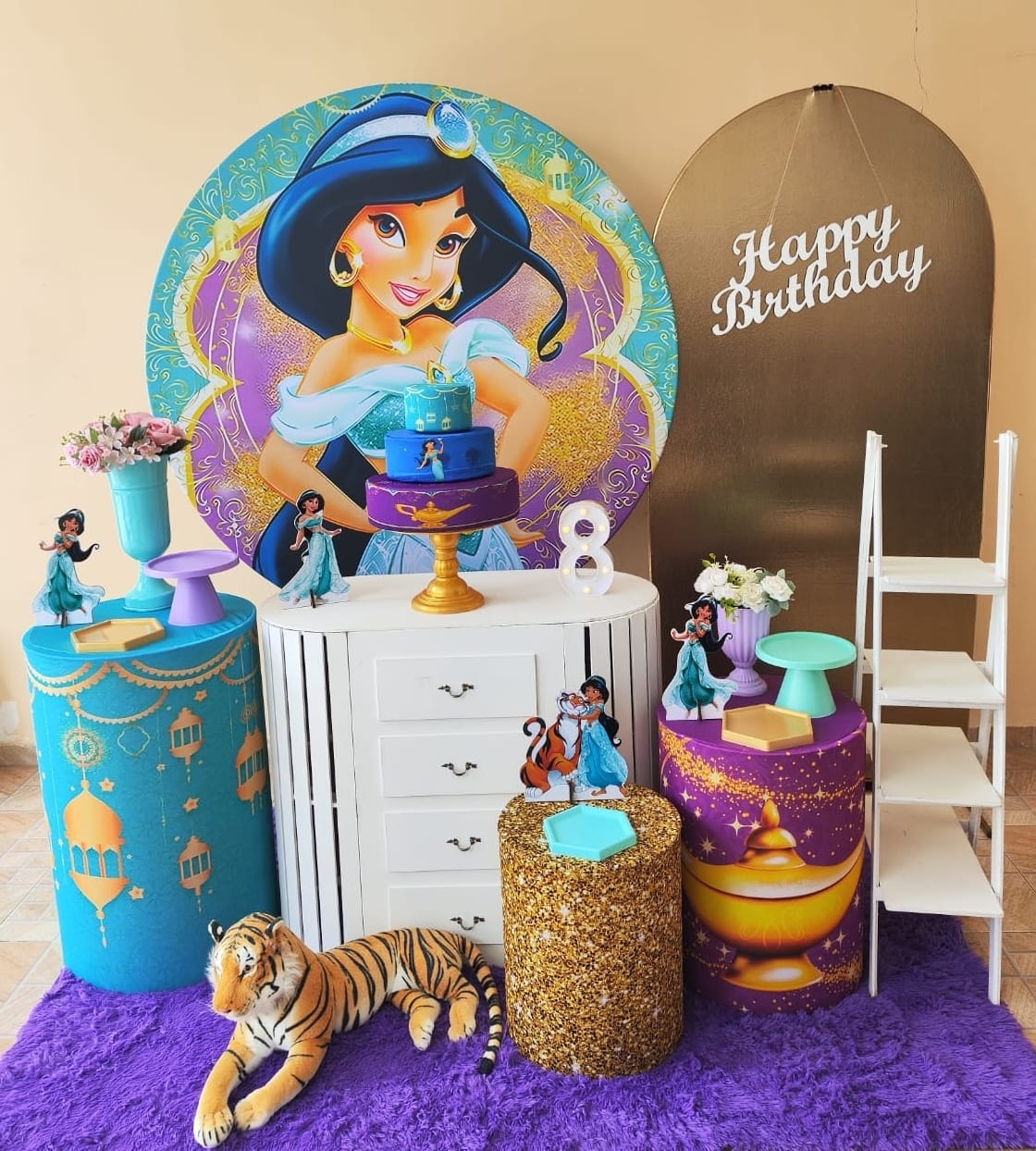 Princesa Jasmine Kit Diamante